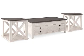 DORRINSON 3PC TABLE SET