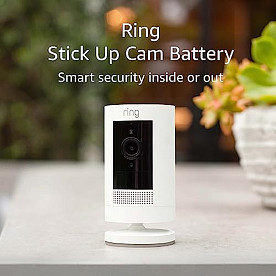 Ring Stick Up Cam Battery | Weather-Resistant Outdoor Camera, Live View