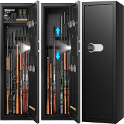 Fireproof Gun Safe for Home Rifles and Pistols (7-8 rifles)
